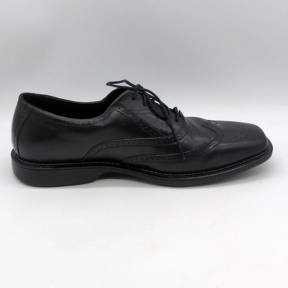 Red Wing Shoes Mens Baxter Black 11EE Leather‎ Oxfords Classic Wingtip 4790